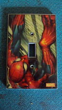 Wall Switch Cover, Marvel Spiderman, Colorful Unique Wall D cor