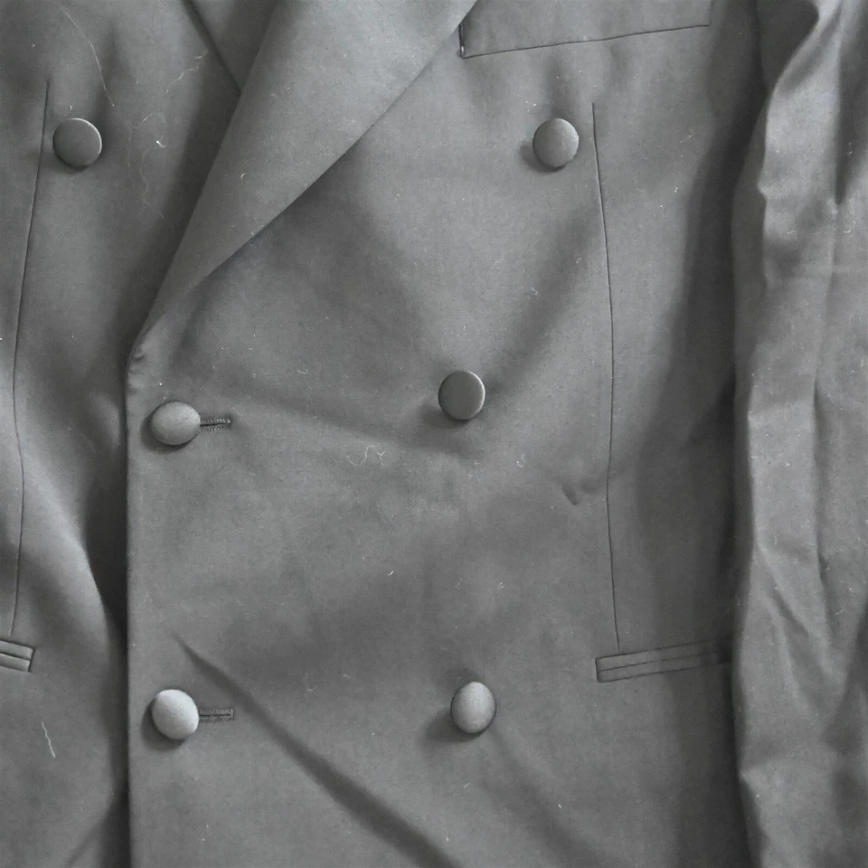 De Colección Hugo Boss 42R Negro 100% Lana Puccini Giacomo Hombres Esmoquin Esmoquin Cena Chaqueta Foto 3 de 4