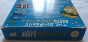 the simpsons bart vs the space mutants version originale nintendo nes en boite