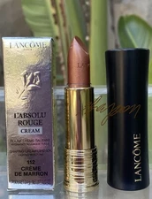 NIB Lancome Absolu Rouge Cream Lipstick 112 Creme De Marron (112 Mars)