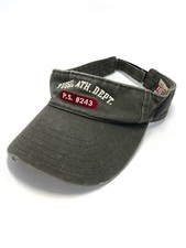 Fossil Made in USA Visor army green visor Hat Cap Strap Bac