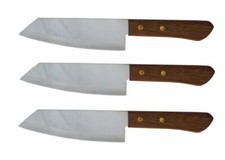 3er Pack - [ 3x #171 ] KIWI Thailand Kochmesser mit Holzgriff 28cm / Messer