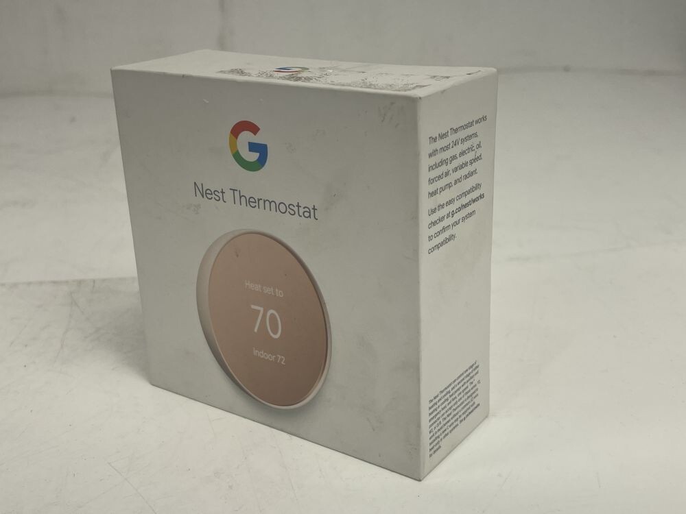 Google Nest Thermostat Sand Smart Grelly België