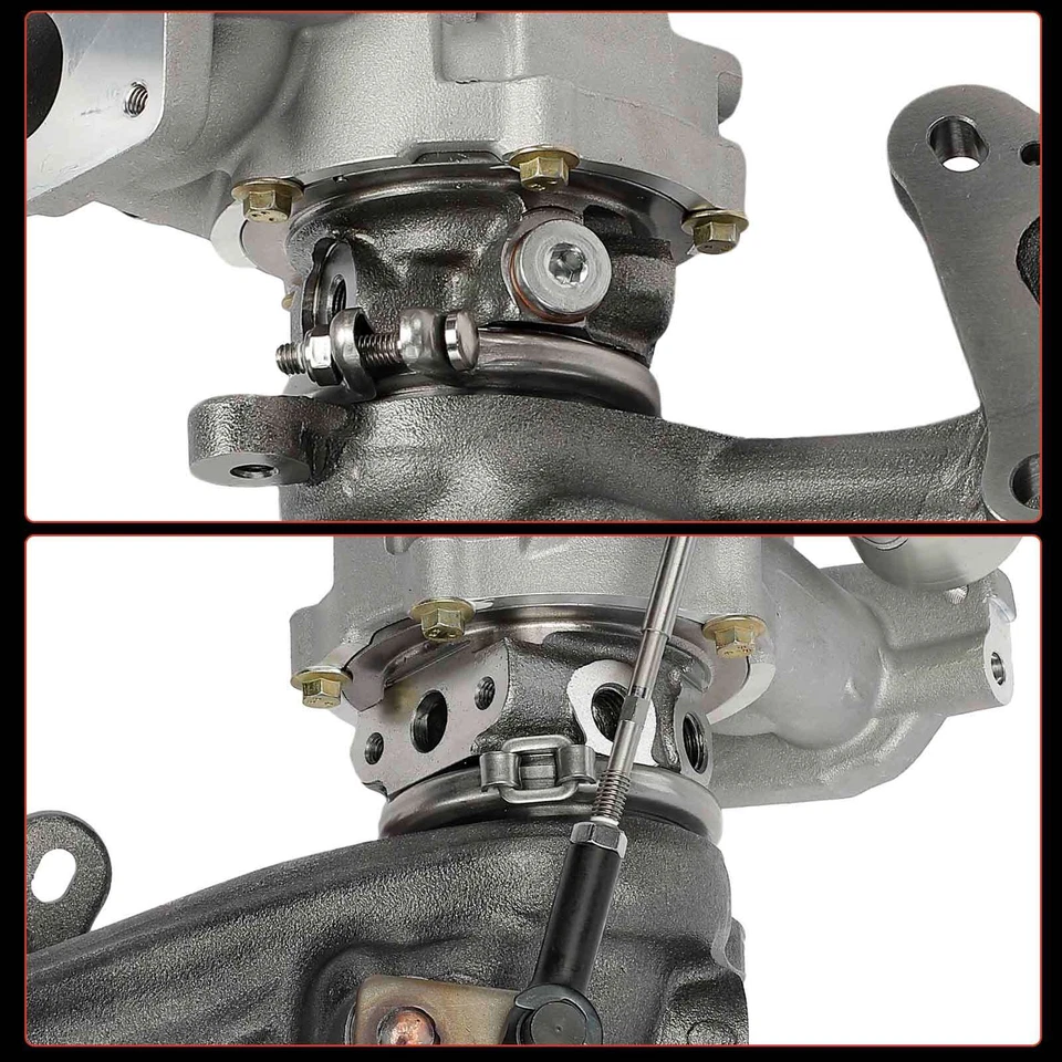 Turbolader für Dacia Logan II Renault Clio IV BH Smart Forfour Schrägheck Benzin - Bild 3 von 4