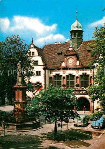 72792716 Hôtel de ville de Fribourg-Brisgau avec Bertold noir monument Fribourg-Brisgau - Photo 1 sur 2