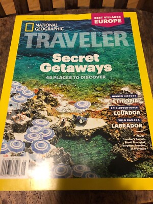 National Geographic Traveler Magazine August/ September 2018 Secret Getaways