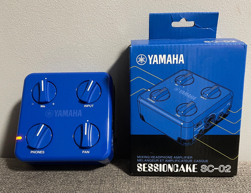 Yamaha SessionCake SC-02, Mixing Headphone Amplifier, Blue - NEW! - 第 1/10 張圖片