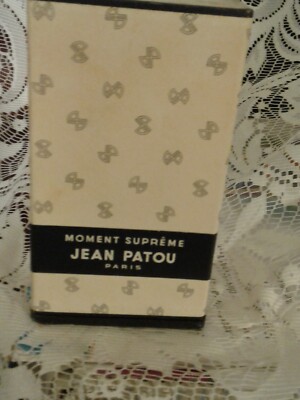 jean patou moment supreme .5 oz perfume made in france rare