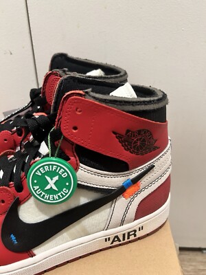 Size 9 - Jordan 1 Retro OG x Off-White High Chicago | AA3834-101