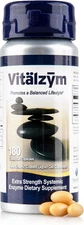 VITÄLZYM Proteolytic Systemic Enzymes Liquid Gel Capsules with Serrapeptase I...