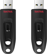 SANDISK - Ultra 64GB USB 3.0 Flash Drive with Hardware Encryption (2-Pack) - ...