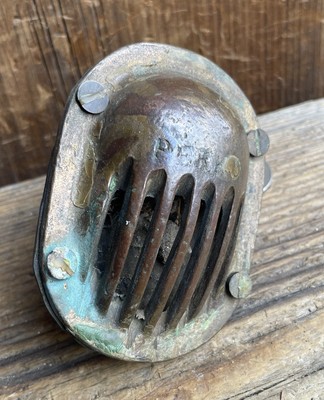 Vintage Bronze PERKO Intake Strainer 1/2'' NPT Chris Craft Century 2.5 x 3.5