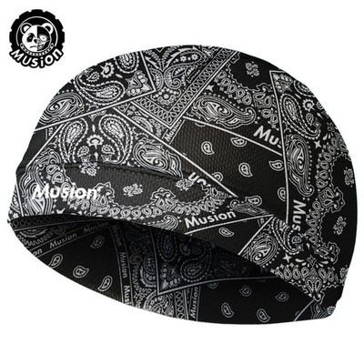 Motorcycle Helmet Liner Skull Cap Doo Rag Durag Biker Head Wrap Sweat Wicking **