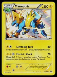 Manectric 61/160 Holo Rare XY - Primal Clash