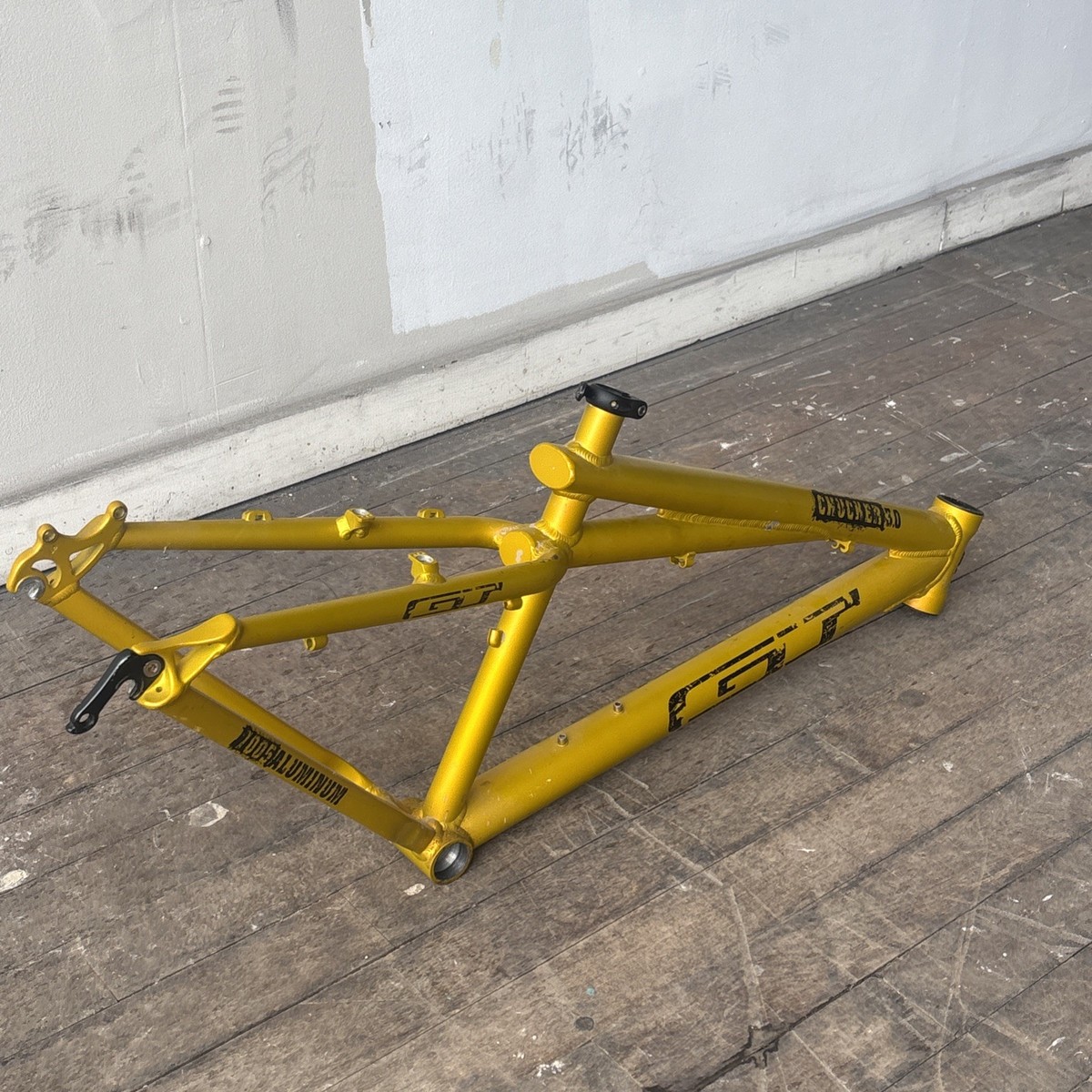 【堀】CAREERING FRAME T 701 YELLOW - GT Chukker 3.0 Dirt Jumper Frame | eBay