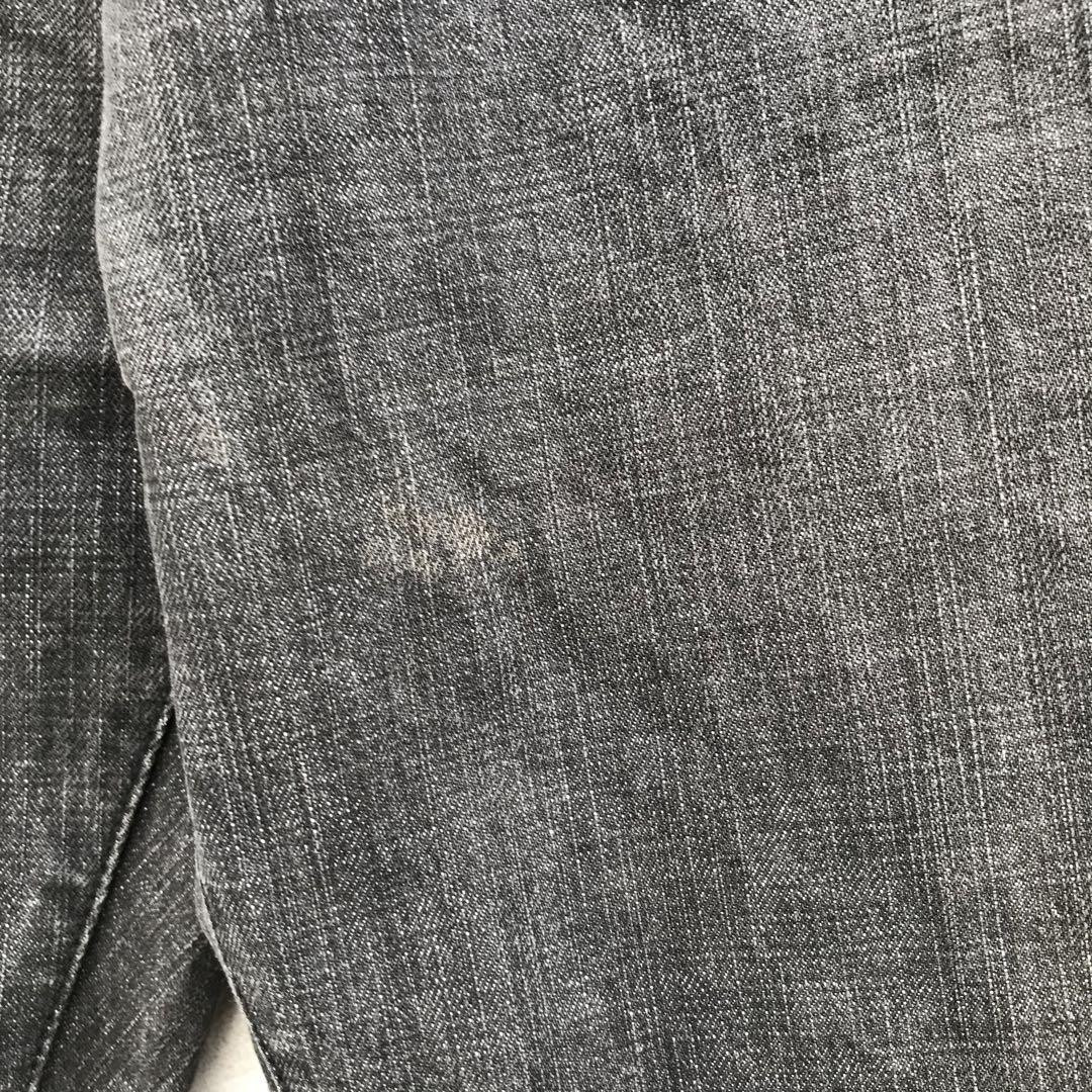 EVISU　lot1930　デニムパンツ　ウォッシュブラック　36　バックロゴ EVISUlot1930デニムパンツウォッシュブラック36バックロゴ