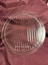 SPREADLIGHT Headlight Clear Plate McKee Glass Jeannette PA 7 3/4 x 6 3/4 Upper
