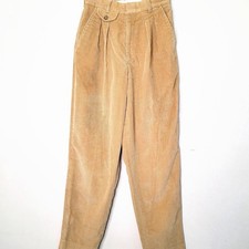 Vintage tan corduroy trousers / pants