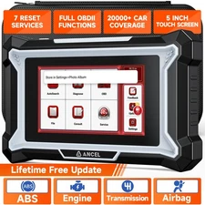 ANCEL DS100 Car OBD2 Scanner ABS SRS Engine AT Diagnostic Tool Oil Reset EPB BMS