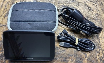 TOMTOM Go 520 Navi 4PN50 - Navigationsgerät + Zubehörpaket (Hülle,Kfz,12V-Adapt)
