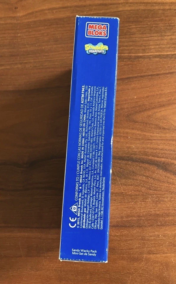Mega Bloks Bob Esponja Pantalones Cuadrados Sandy Wacky Set Nuevo Pls Leer Foto 3 de 4