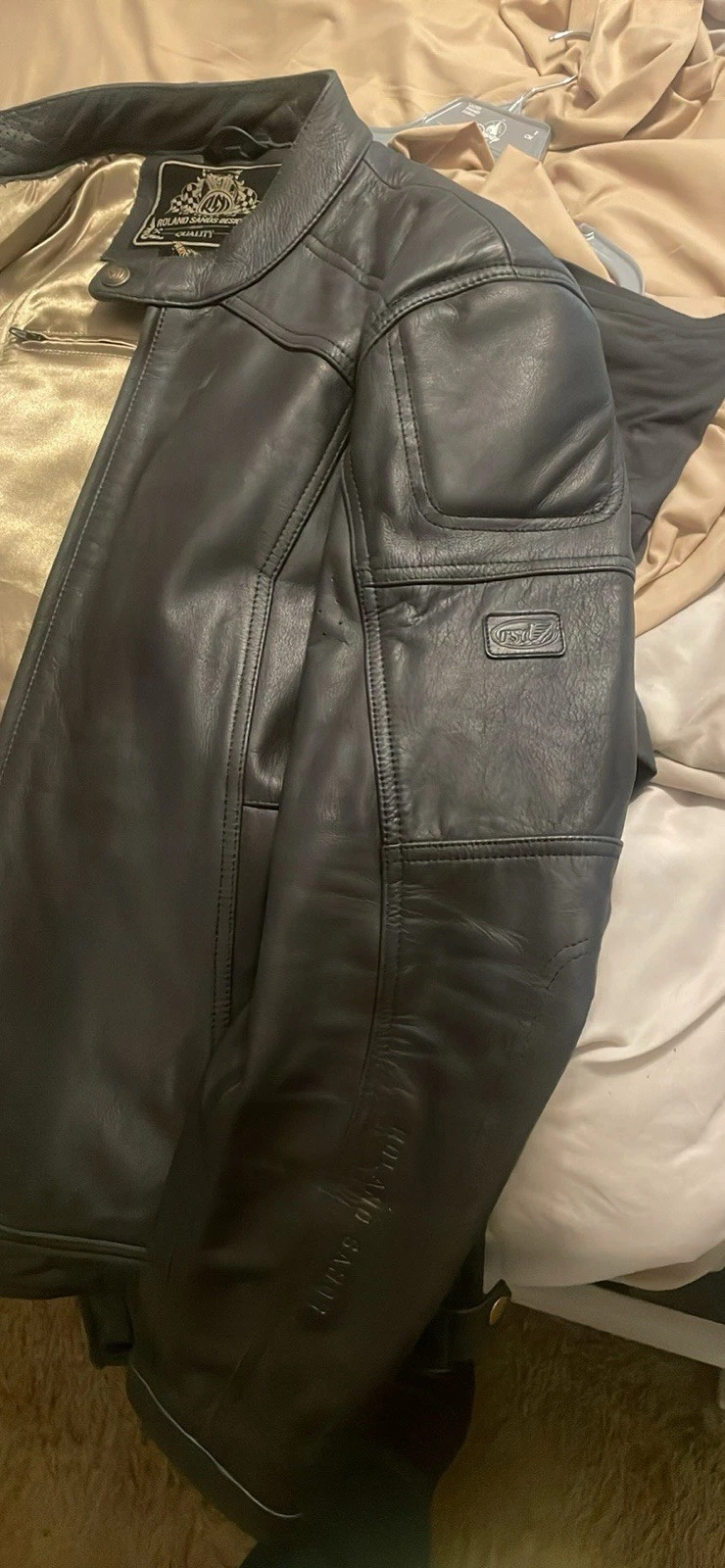 RSD Cafe Racer Jacket Men's Size XL Black Leather image 4