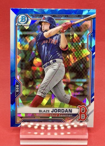 2021 Bowman Draft Chrome Sapphire Edition #BDC-182 Blaze Jordan (RC)