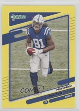 2021 Panini Donruss Press Proof Yellow Mo Alie-Cox #153 0r5k