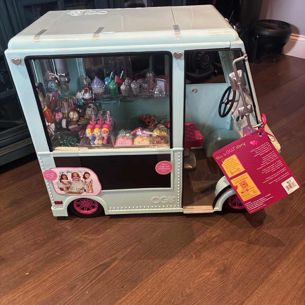 Our Generation BD37252Z Sweet Stop Ice Cream Truck for sale online - Main Image