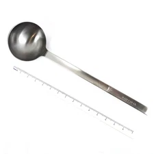 AMCO Ladle w Hook 16" Stainless Steel 8 oz Rust-Proof