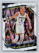 2025 Panini Prizm WNBA #5 Paige Bueckers White Seismic Prizms