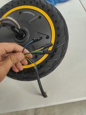 10x2.5 60/70-6.5 Hub Motor With Solid Tire, Segway Ninebot G30P G30 Tubeless 10 