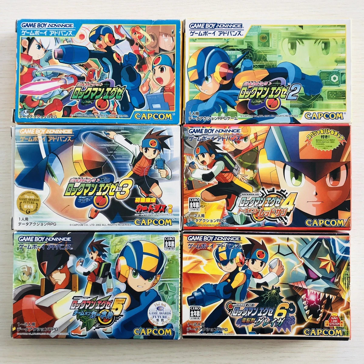 Mega Man Battle Network 6 : Cybeast Falzar sur Gameboy Advance