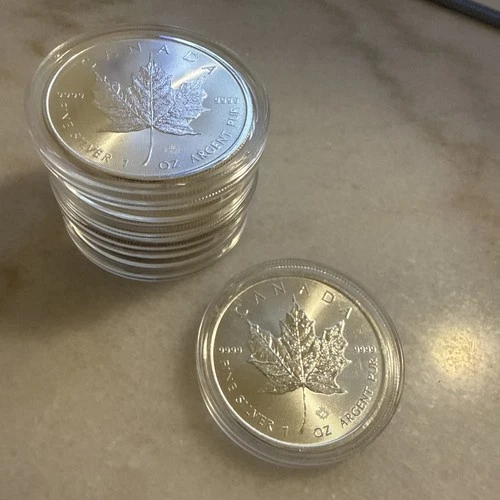 1oz Silver Bullion 2020 Canada Silver Maple Leaf