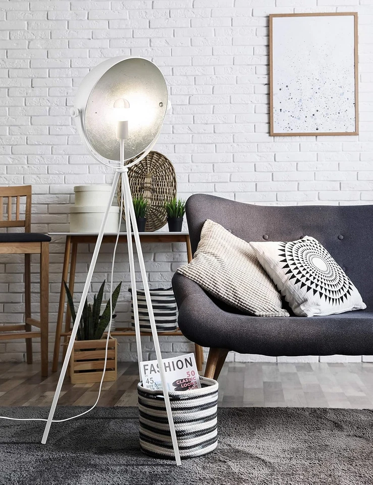 E27 LED, Lampadina a Specchio Color Argento, Antiabbagliante, 7,5 Watt (Equivale - Immagine 3 di 4