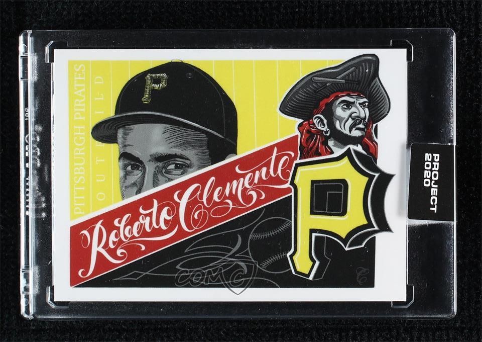 2020 Project 1955 Topps /1844 Roberto Clemente Mister Cartoon #10 HOF 3l1