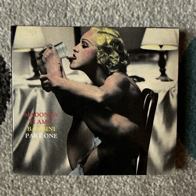 Madonna Ti Amo Bambini Part 1 CD Who s That Girl Tour rare