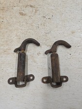 Original 1930 1931 Ford Model A 2 Hole Type Hood Latch Clips  1