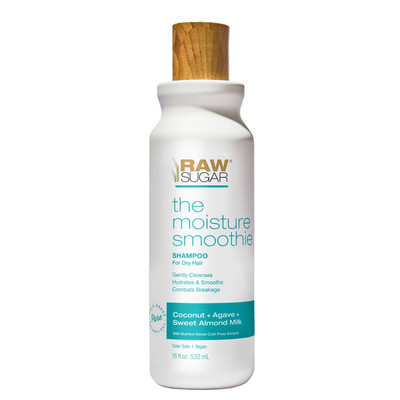 Raw Sugar Moisture Smoothie Shampoo, Coconut + Agave, 18 oz