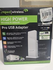 Amped High Power WirelessN 600mW Pro Smart Repeater SR600EX New Open Box