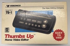 Videonics Thumbs Up TU-1 Home Video Editor And Sima SSM-3 Sound Mixer