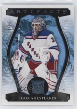 2023-24 Upper Deck Artifacts Goalies Light Blue Steel 38/85 Igor Shesterkin 17gb
