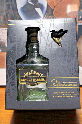 Jack Daniel's Single Barrel Select 2014 Duck's Unlimited Bottle & Stopper in Box
