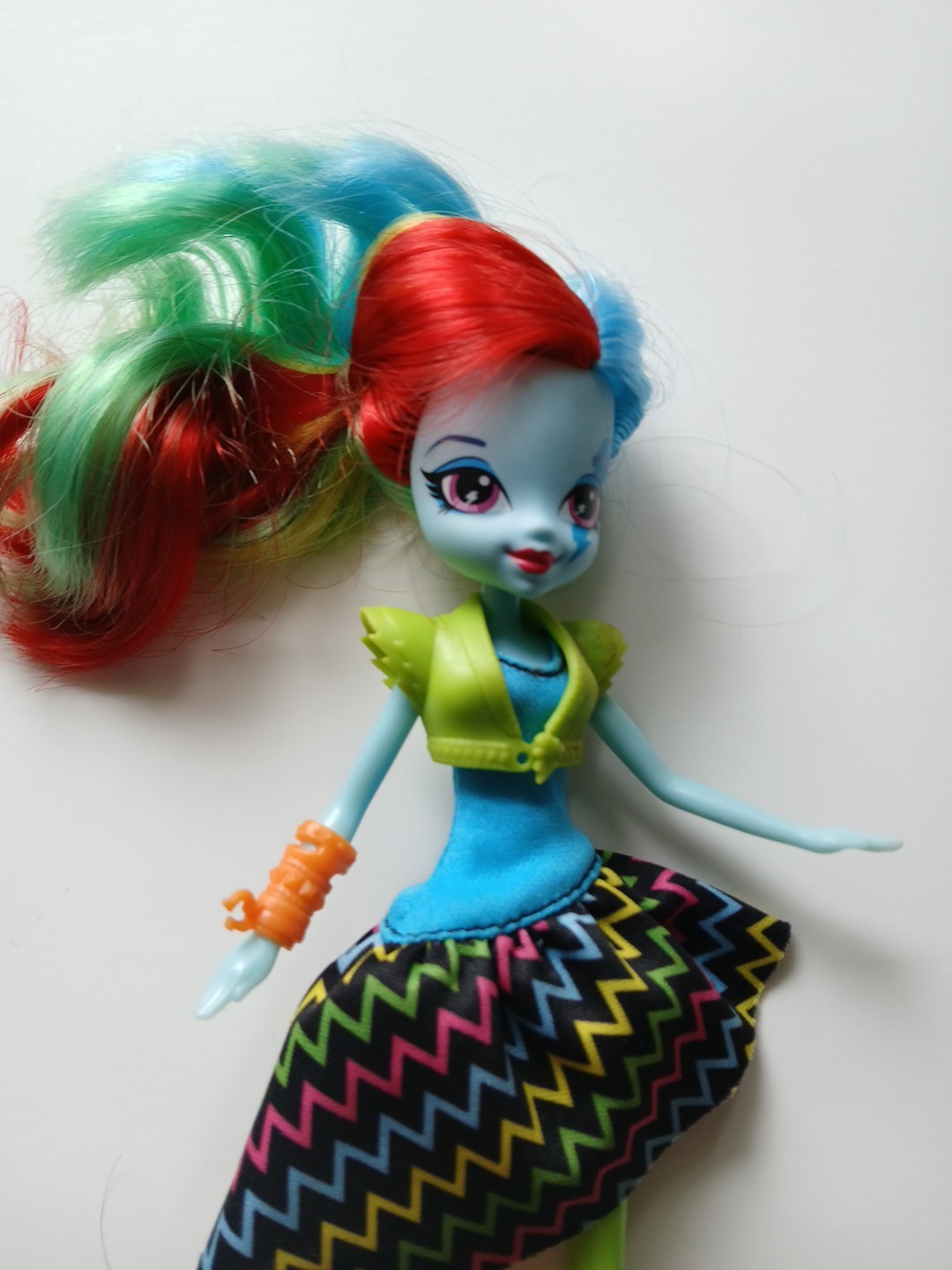 My Little Pony Equestria Girls Rainbow Rocks RAINBOW DASH bambola 2013