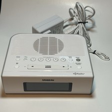 Sangean HD Radio / AM/ FM / RBSD Clock Radio Model HDR-15X
