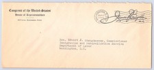 Washington, D.C., Congressional franked envelope, House Reps, Official &mdash; 1937