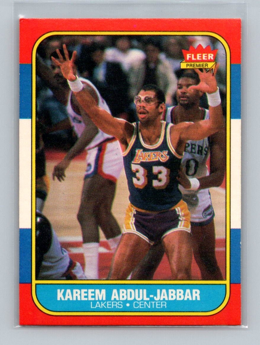 1986-87 Fleer - Kareem Abdul-Jabbar #1