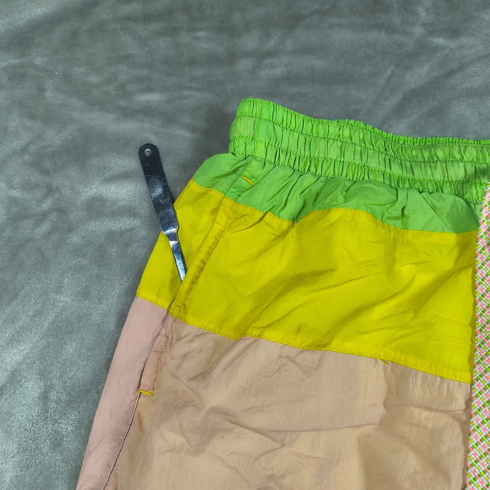 Pantalones Cortos Nike Flight Series Hombres 3XL BV9412 590 Malla Forrada Retro Años 90 Colorblock Y2K Foto 4 de 4