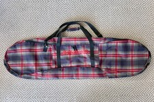 Burton Snowboard Bag Commuter Space Sack, Plaid Size 146 in Very Good Condition