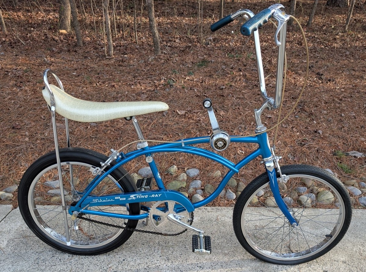 SCHWINN 1969 SKY BLUE 3 SPEED STIK SHIFT STINGRAY BICYCLE ORIGINAL